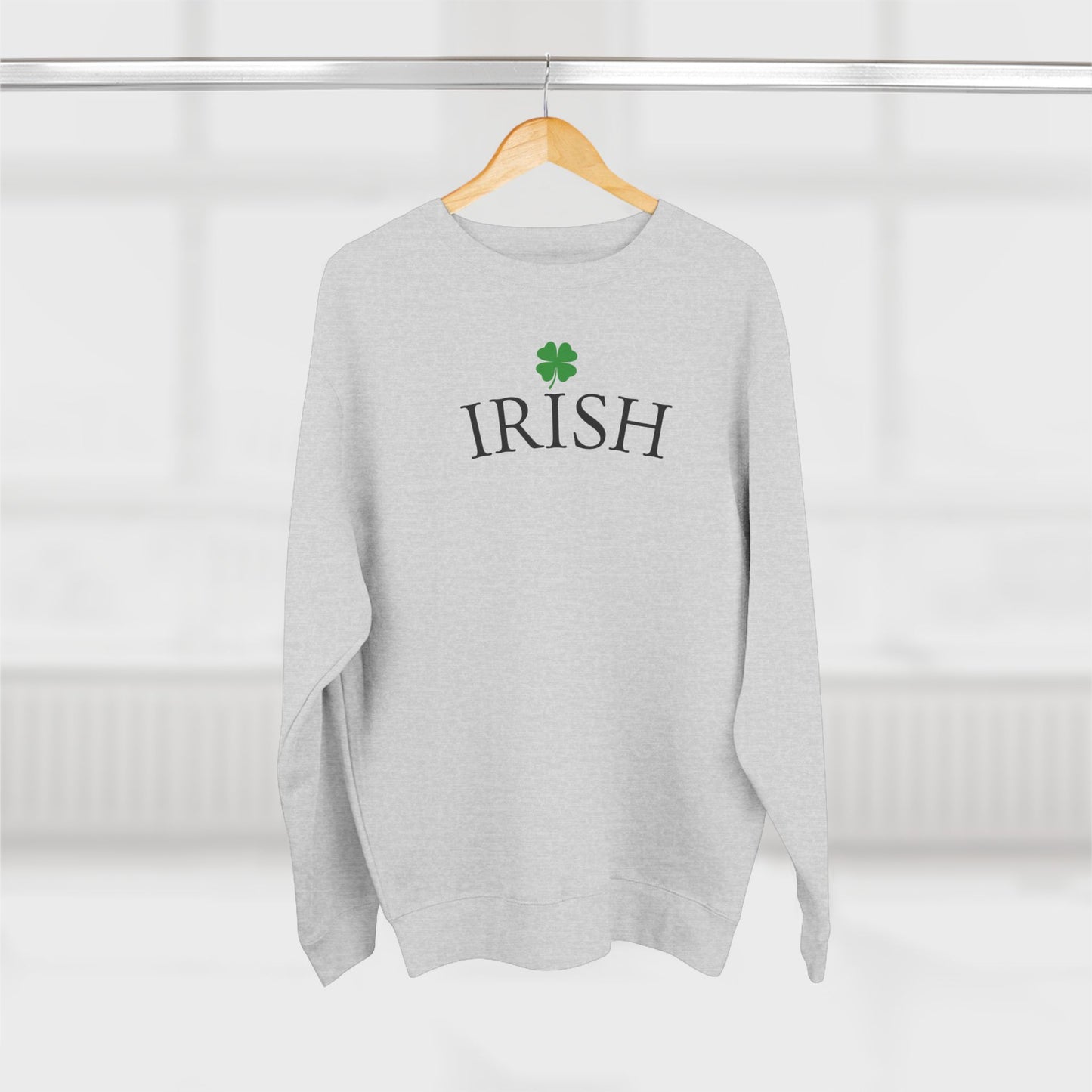 Heritage Irish Logo Crewneck – St. Patrick’s Day Edition ☘️🇮🇪