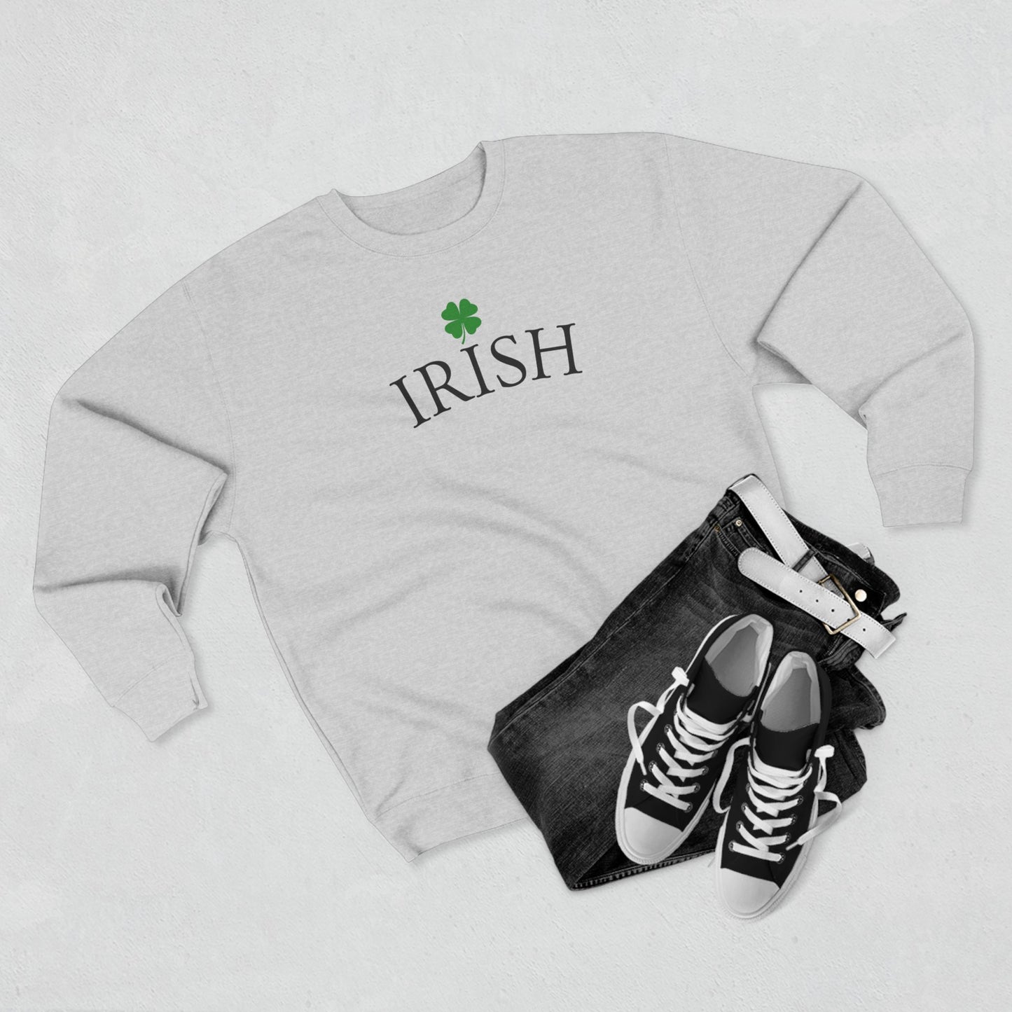 Heritage Irish Logo Crewneck – St. Patrick’s Day Edition ☘️🇮🇪