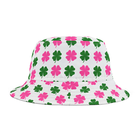 Lucky Clover Bucket Hat – St. Patrick’s Day Edition 🍀🖤💚