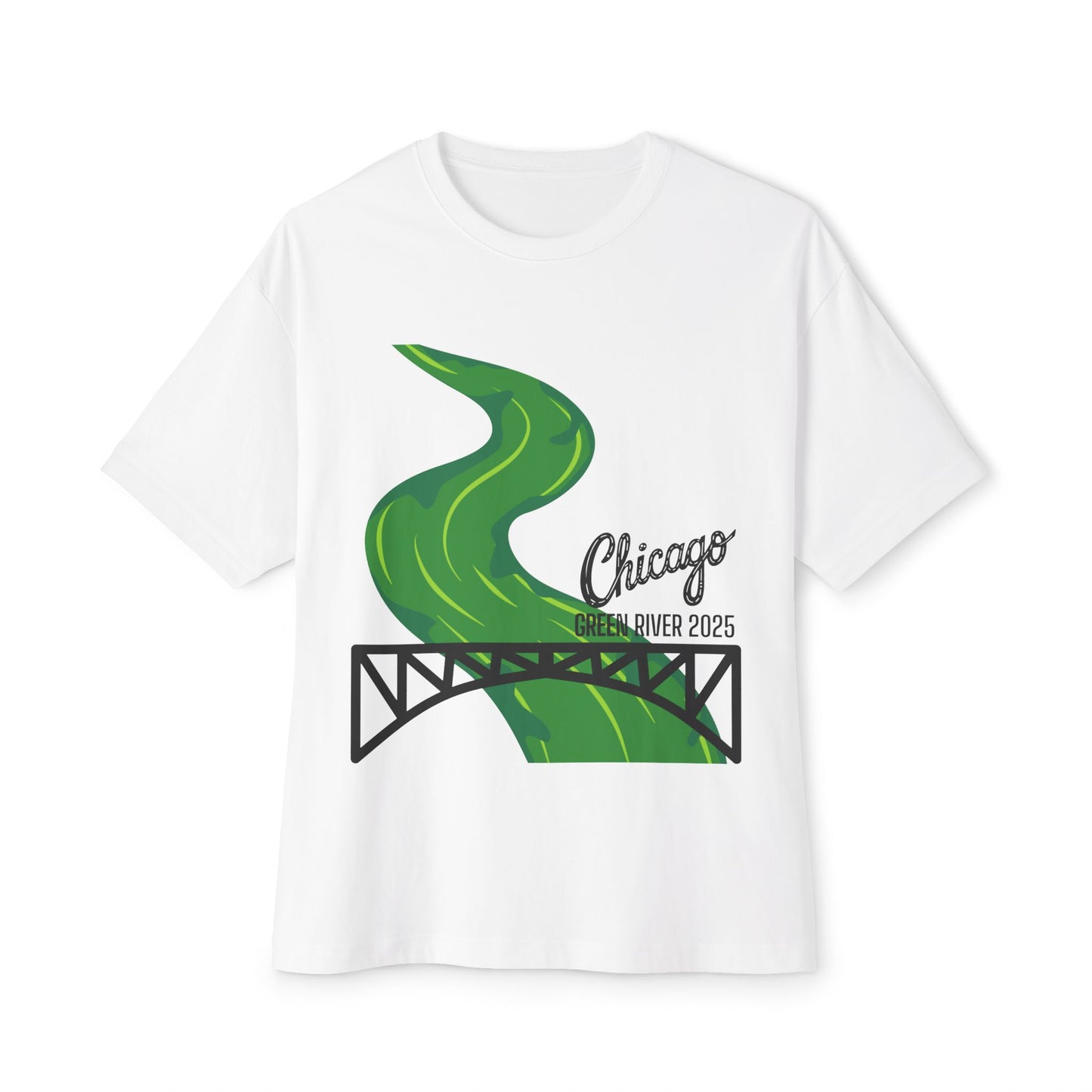 Chicago Green River T-Shirt – St. Patrick’s Day Edition! 🌉🍀