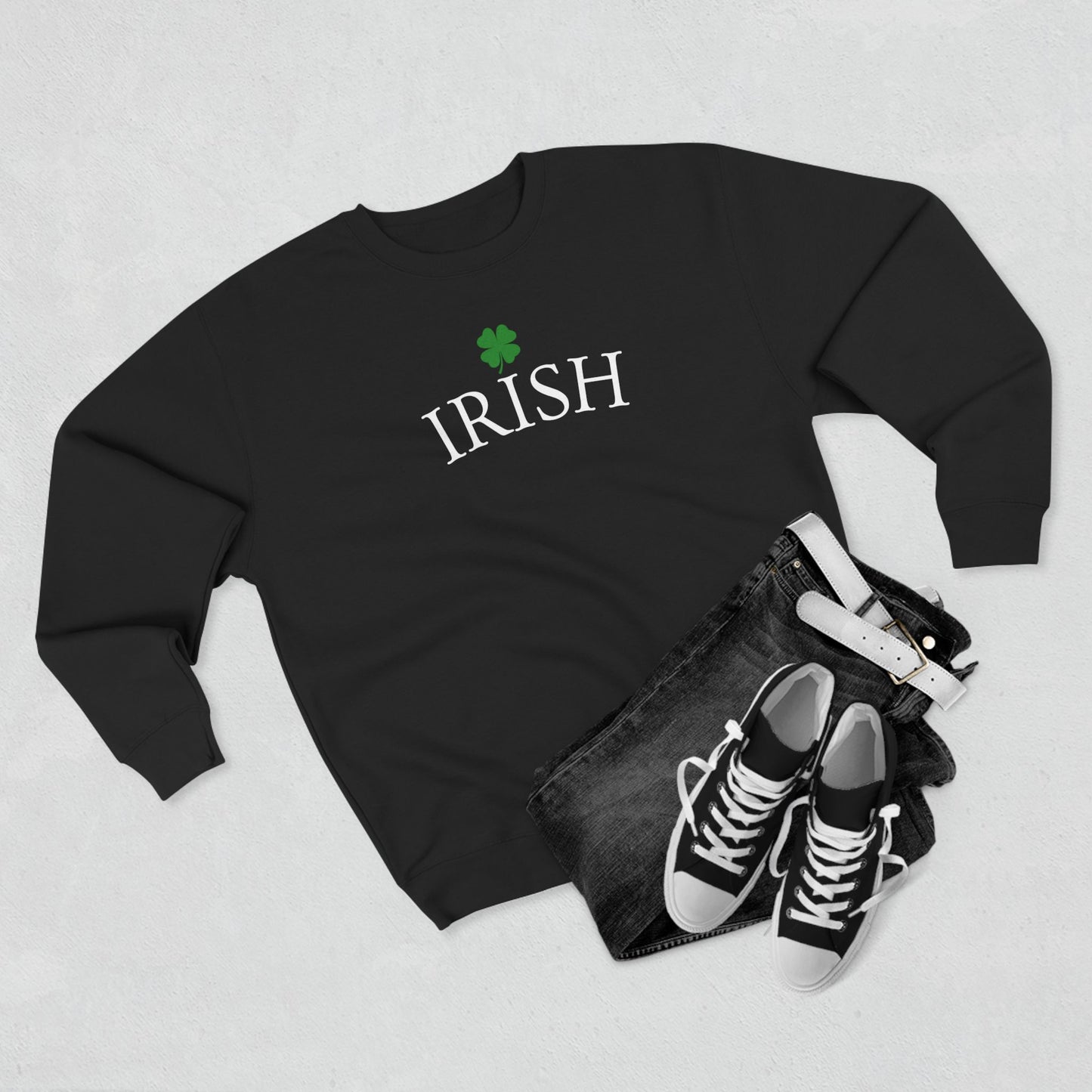 Heritage Irish Logo Crewneck II – St. Patrick’s Day Edition ☘️🇮🇪